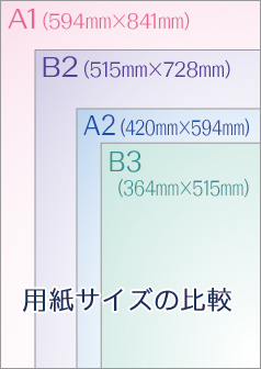 サイズの比較